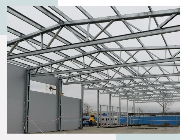 Строительство складов в Феодосия от 609 руб. за м²