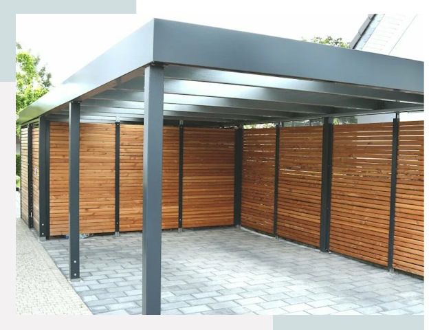 Навесы для парковки в Феодосии