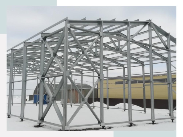 Каркасные ангары в Феодосии