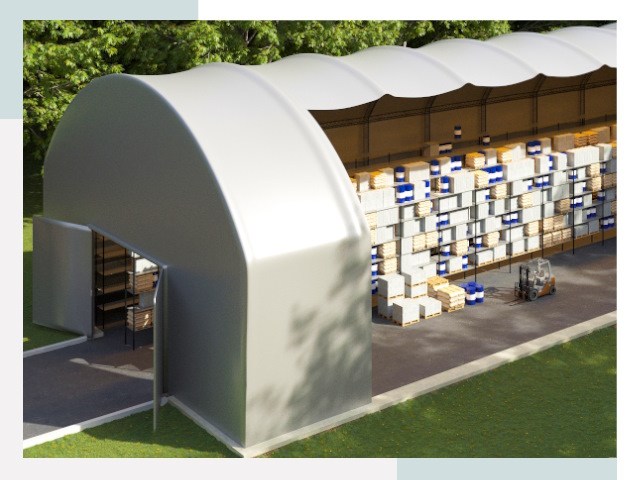 Тентовые ангары в Феодосии