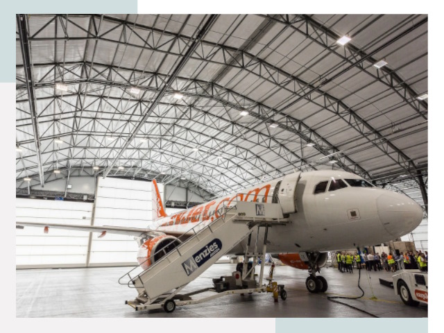 Авиационные ангары в Феодосии