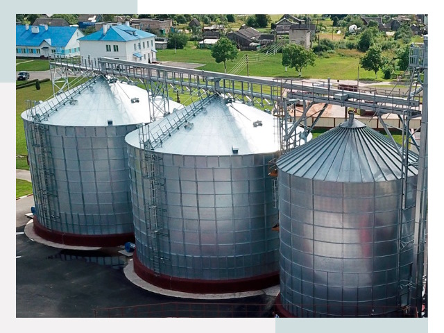 Металлические силосы в Феодосии