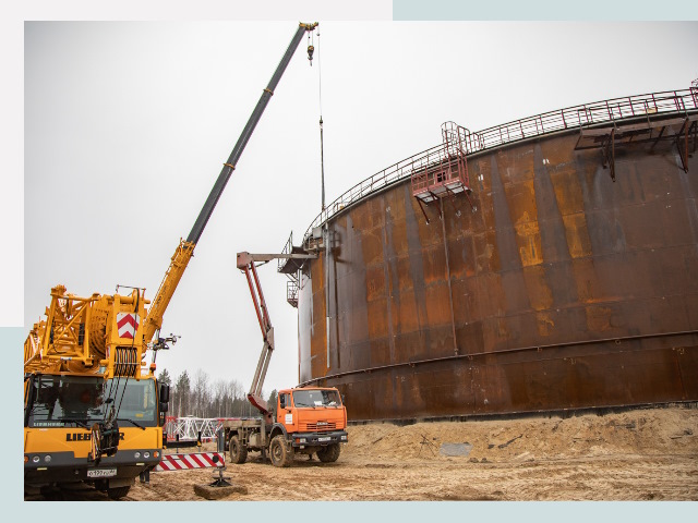 Монтаж резервуаров в Феодосии от 609 руб. за м³