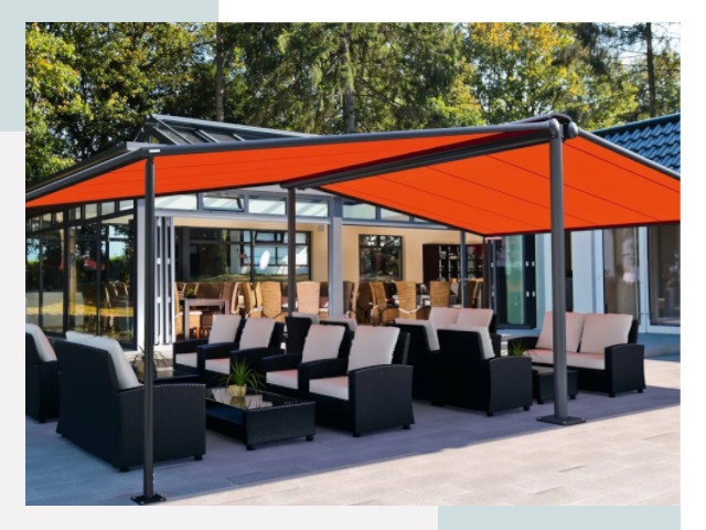 Навесы для кафе и ресторанов в Феодосии