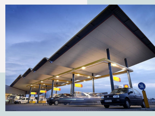 Навесы для АЗС в Феодосия от 609 руб. - Защита и комфорт