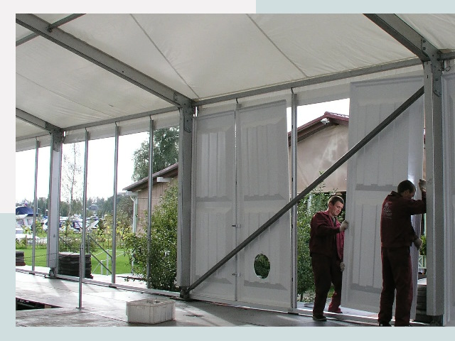 Быстро сборные шатры в Феодосия от 609 руб. за м²