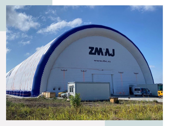 Брендирование ангаров в Феодосии