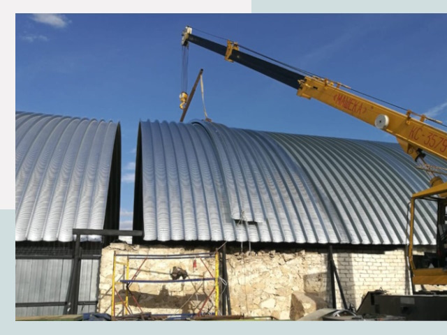 Реконструкция ангаров в Феодосии от 609 руб.