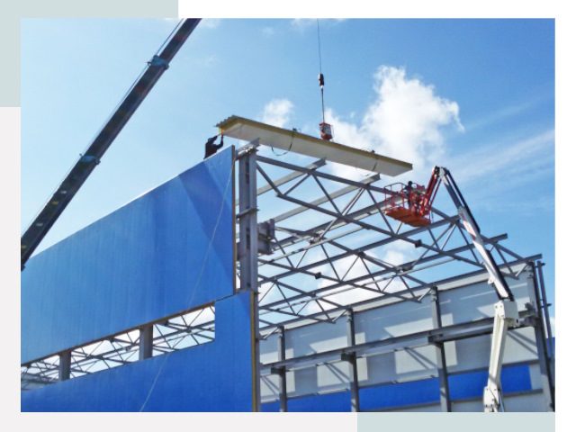 Монтаж сэндвич-панелей в Феодосии