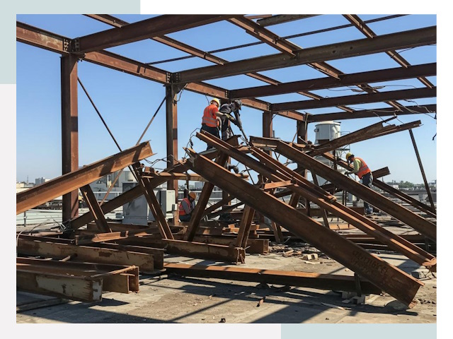 Демонтаж металлоконструкций в Феодосии от 609 руб.