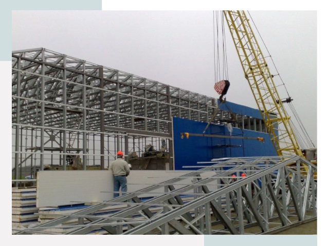 Монтаж ангаров в Феодосии